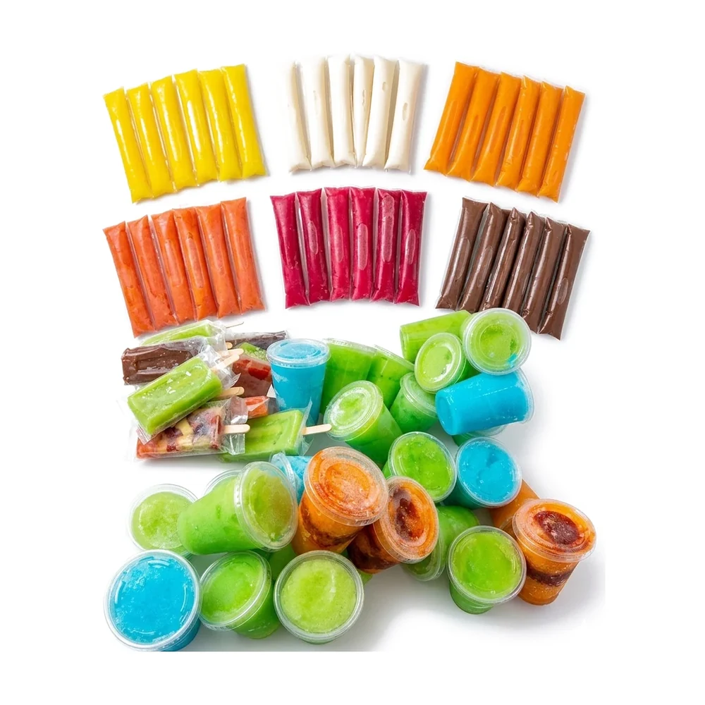 Yukis y bolis congelados de sabores